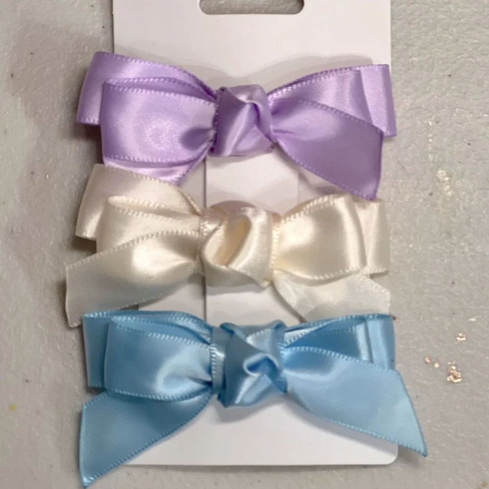 Hairbows Clips Set Hand Made NWT